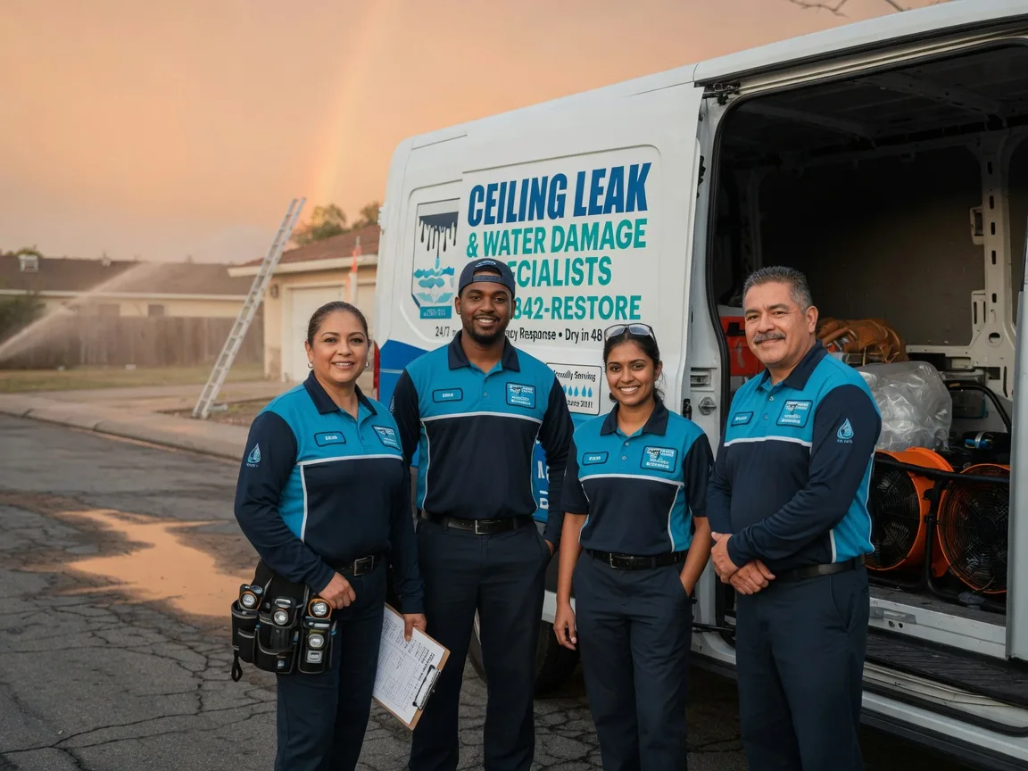 Ceiling Leak Cleanup company in Cedar, MN