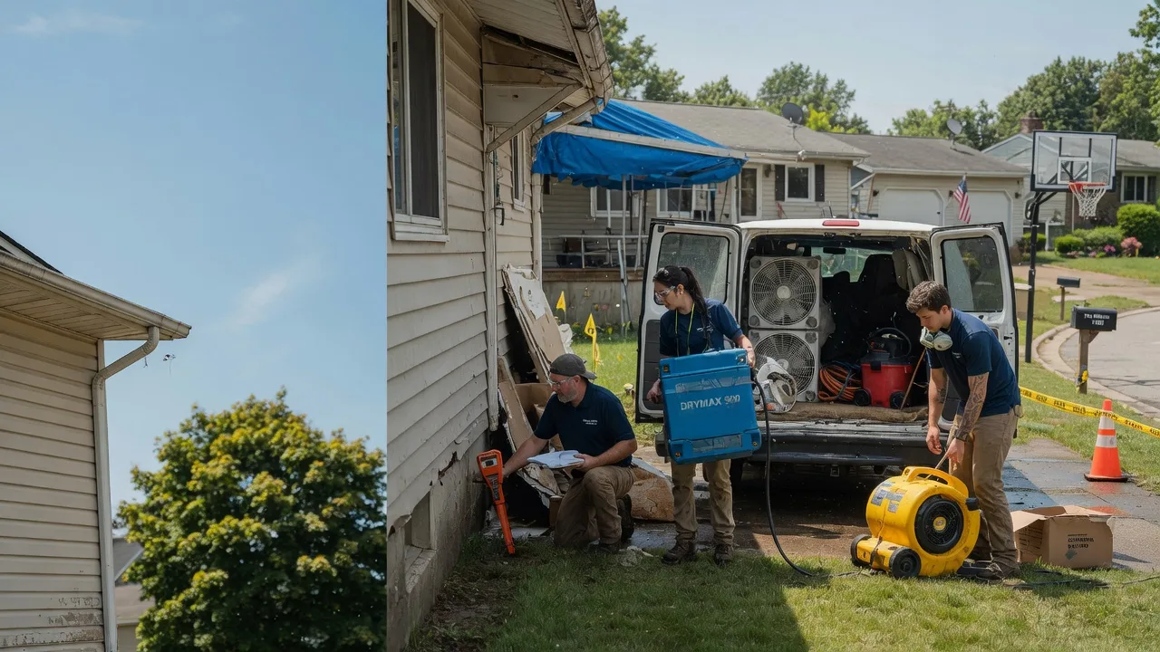 Ceiling Leak Cleanup in Cedar, MN near me
